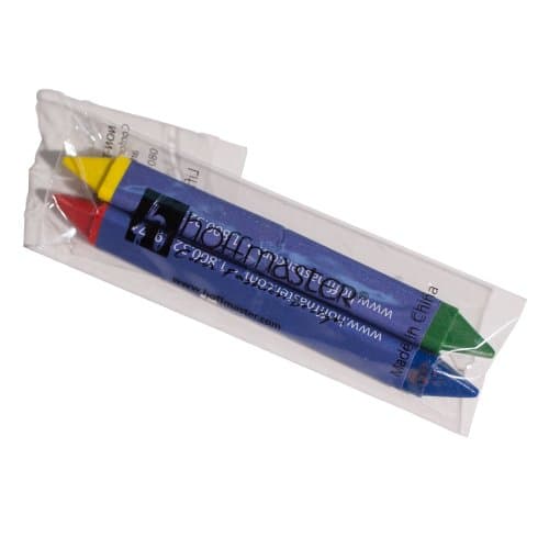 Hoffmaster 120813 Double-Tipped Triangular Crayon, 88 mm Length, Wrapped (500 Packs of 2) Poster