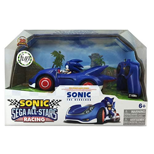 NKOK Sonic and Sega All Stars Racing Remote Controlled Car - Sonic The Hedgehog Poster