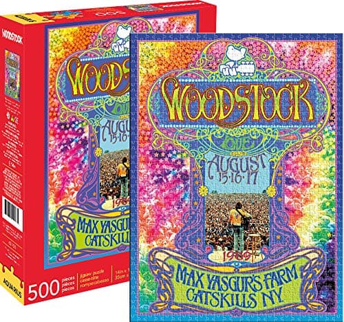 Woodstock- Collage 500 pc Puzzle Poster